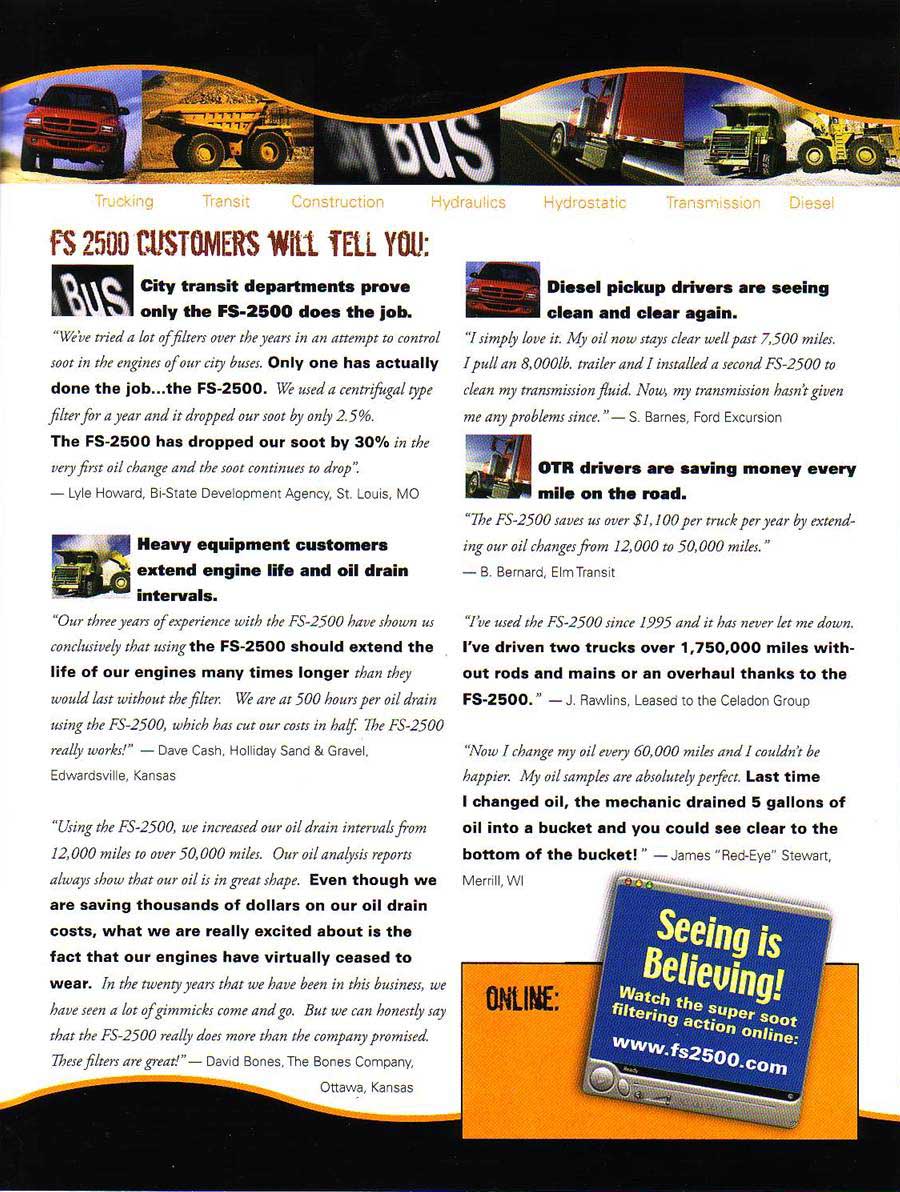 FS2500 Brochure Page 3
